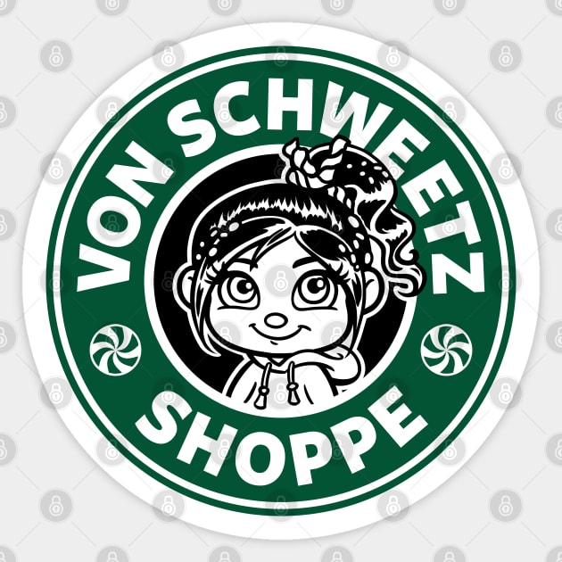 Von Schweetz Shoppe Sticker by Ellador